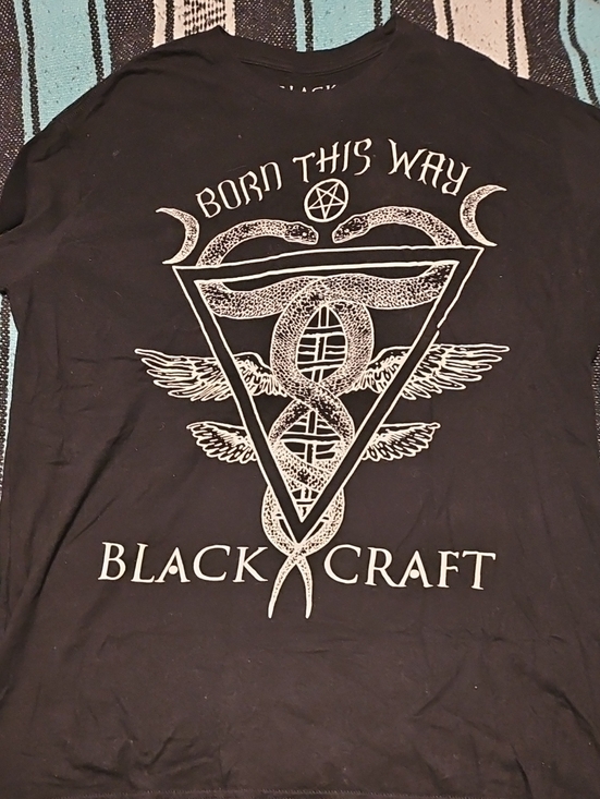 Blackcraft Cult Other - Black 'Born This Way' Graphic Tee by Blackcraft